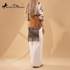 Montana West Tooled Collection Concealed Carry Crossbody