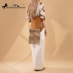 Montana West Tooled Collection Concealed Carry Crossbody