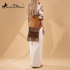 Montana West Tooled Collection Concealed Carry Crossbody