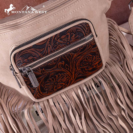 Montana West Fringe Belt Bag