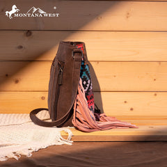 Montana West Tooled Western Crossbody Purse