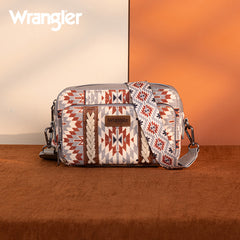 Wrangler Aztec Printed Crossbody Purse