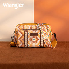 Wrangler Aztec Printed Crossbody Purse