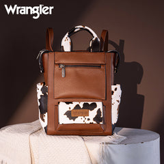 Wrangler Multi-function Leather Backpack