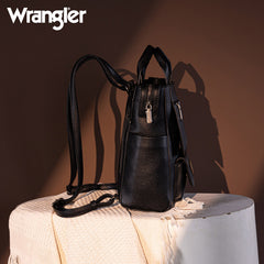 Wrangler Multi-function Leather Backpack