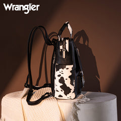 Wrangler Multi-function Leather Backpack