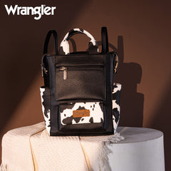 Wrangler Multi-function Leather Backpack