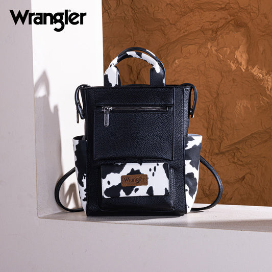 Wrangler Multi-function Leather Backpack