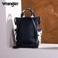 Wrangler Multi-function Leather Backpack