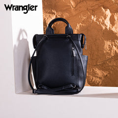 Wrangler Multi-function Leather Backpack