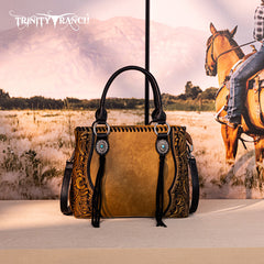 Trinity Ranch Concho Collection Tote/Crossbody
