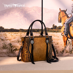 Trinity Ranch Concho Collection Tote/Crossbody