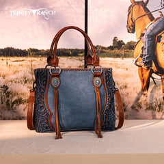 Trinity Ranch Concho Collection Tote/Crossbody