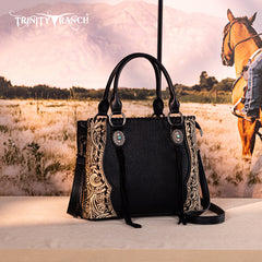 Trinity Ranch Concho Collection Tote/Crossbody