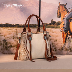 Trinity Ranch Concho Collection Tote/Crossbody