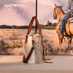Trinity Ranch Concho Collection Tote/Crossbody