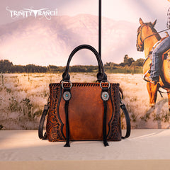 Trinity Ranch Concho Collection Tote/Crossbody