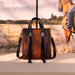 Trinity Ranch Concho Collection Mini Tote/Crossbody