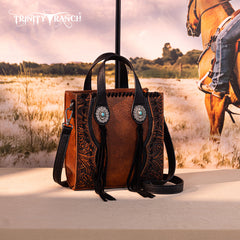 Trinity Ranch Concho Collection Mini Tote/Crossbody