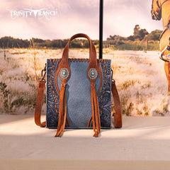 Trinity Ranch Concho Collection Mini Tote/Crossbody
