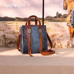Trinity Ranch Concho Collection Mini Tote/Crossbody