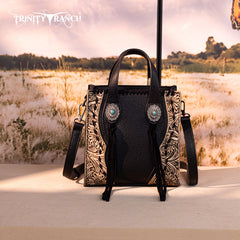 Trinity Ranch Concho Collection Mini Tote/Crossbody