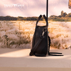 Trinity Ranch Concho Collection Mini Tote/Crossbody