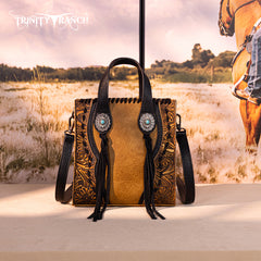Trinity Ranch Concho Collection Mini Tote/Crossbody