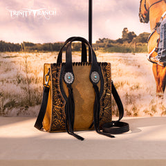 Trinity Ranch Concho Collection Mini Tote/Crossbody
