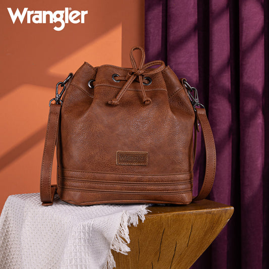 Wrangler Concealed Carry Bucket Crossbody Bag