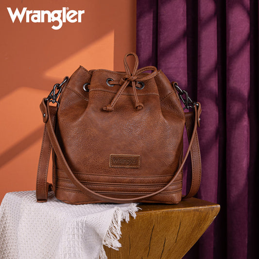 Wrangler Concealed Carry Bucket Crossbody Bag