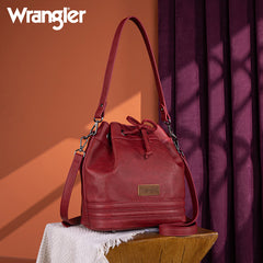 Wrangler Concealed Carry Bucket Crossbody Bag