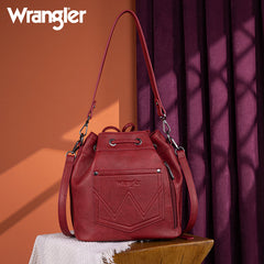 Wrangler Concealed Carry Bucket Crossbody Bag