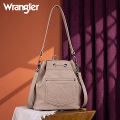 Wrangler Concealed Carry Bucket Crossbody Bag