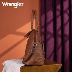 Wrangler Dome Satchel Crossbody Bag