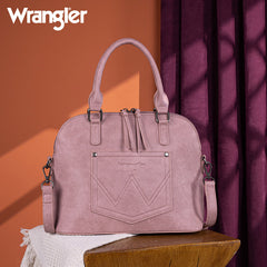 Wrangler Dome Satchel Crossbody Bag