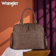 Wrangler Dome Satchel Crossbody Bag