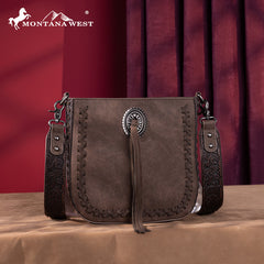 Montana West Tooled Collection Crossbody