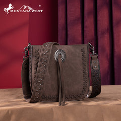 Montana West Tooled Collection Crossbody