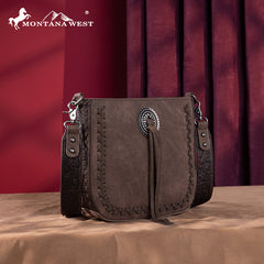 Montana West Tooled Collection Crossbody