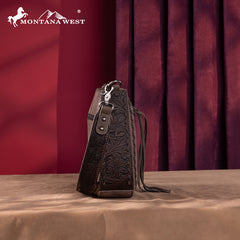 Montana West Tooled Collection Crossbody