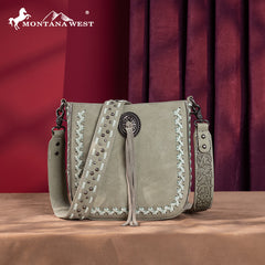 Montana West Tooled Collection Crossbody