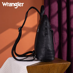 Wrangler Leather Mini Dome Backpack