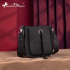 Montana West Tooled Collection Crossbody