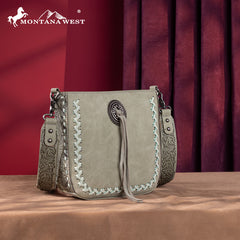 Montana West Tooled Collection Crossbody