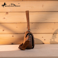 Montana West Genuine Hair-On Cowhide Shoulder Bag