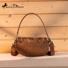 Montana West Genuine Hair-On Cowhide Shoulder Bag