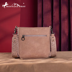 Montana West Tooled Collection Crossbody