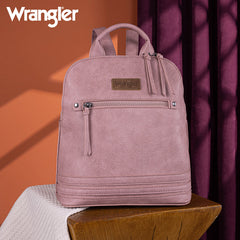 Wrangler Leather Mini Dome Backpack