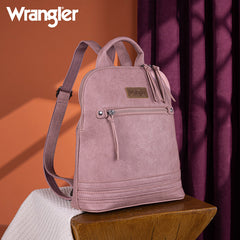 Wrangler Leather Mini Dome Backpack